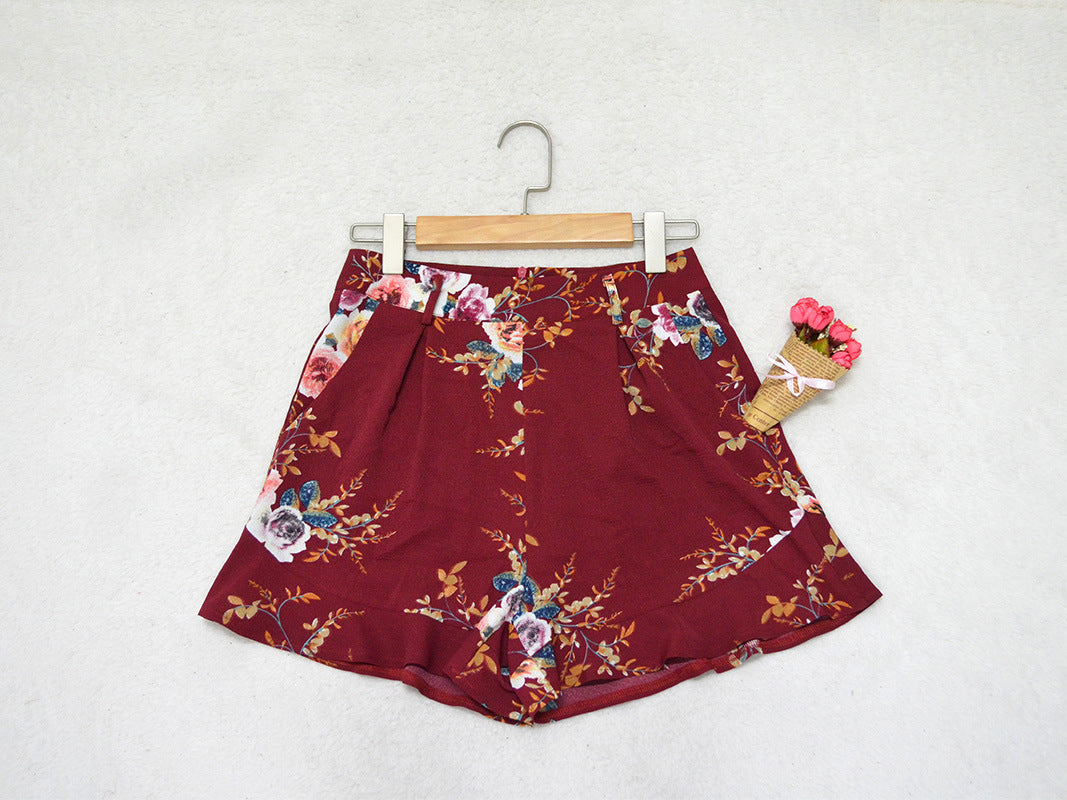 Summer Floral Shorts