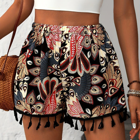 Women's Printed Casual Shorts