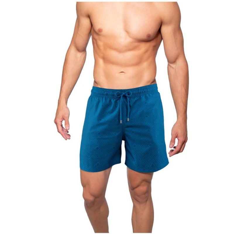 Men's Beach Swimming Shorts Double Layer Shorts