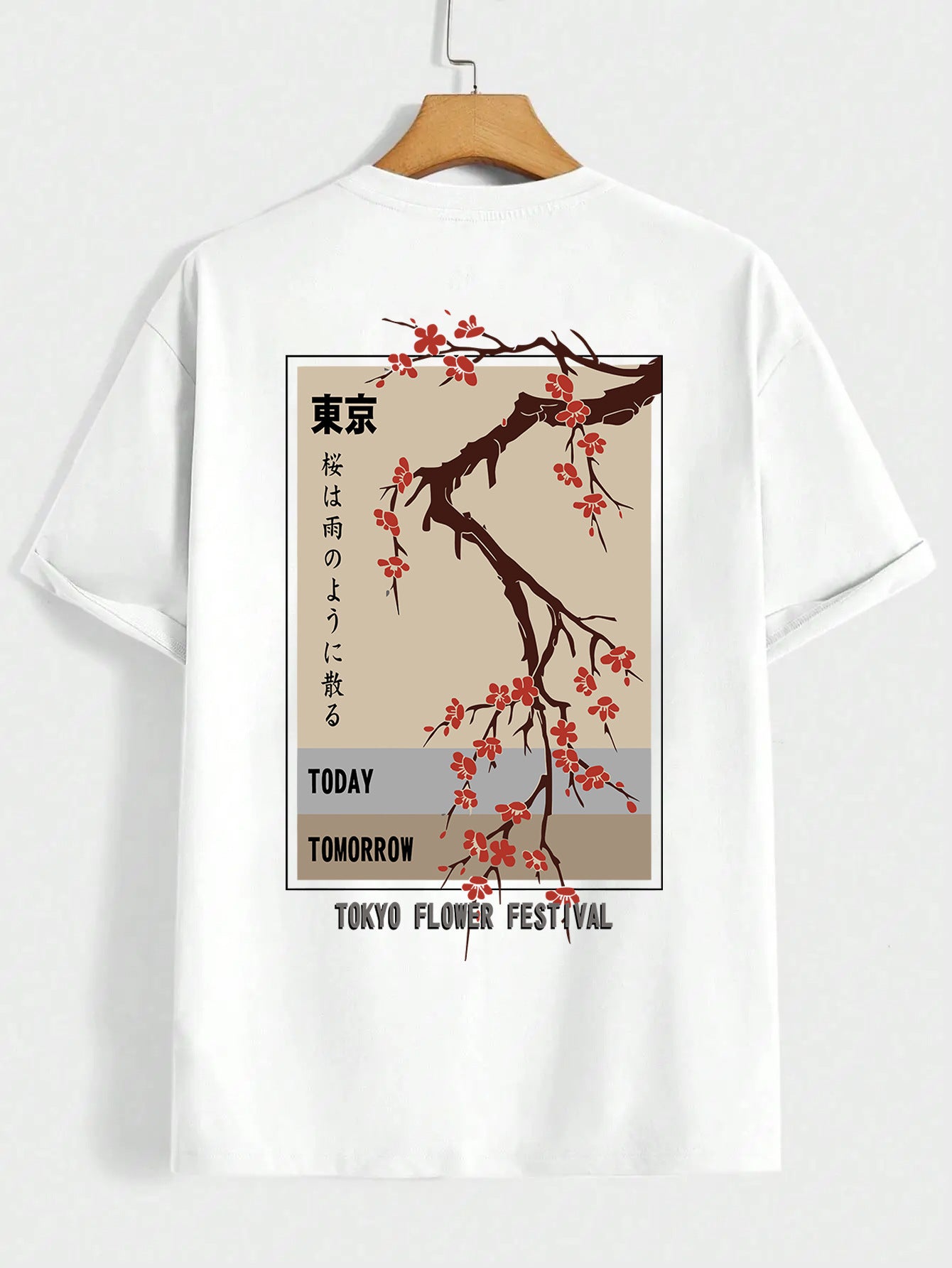 Today Tomorrow Tokyo Flower Festival Cotton T-Shirt
