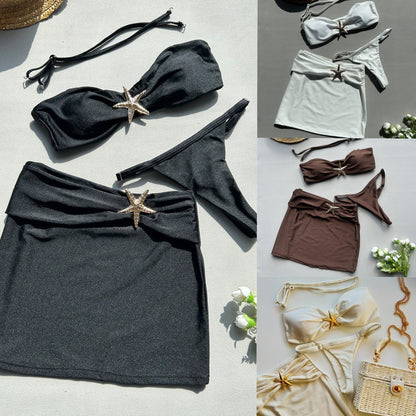 Starfish Bikini Thong 3pcs Set