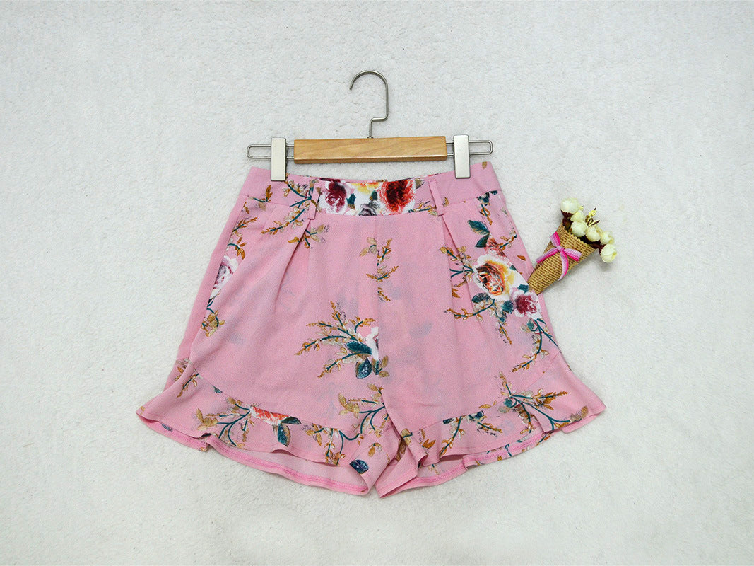 Summer Floral Shorts