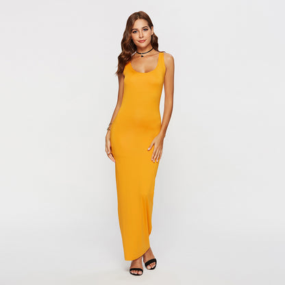 Elegant Body Hugging Long Dress