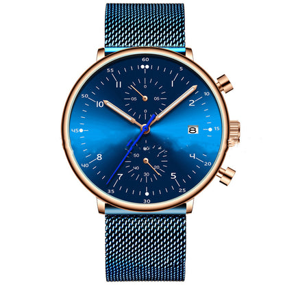 Mens Wrist Watch Stainless Steel