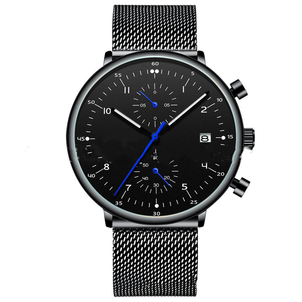 Mens Wrist Watch Stainless Steel