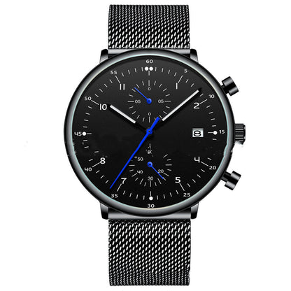 Mens Wrist Watch Stainless Steel