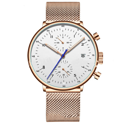 Mens Wrist Watch Stainless Steel