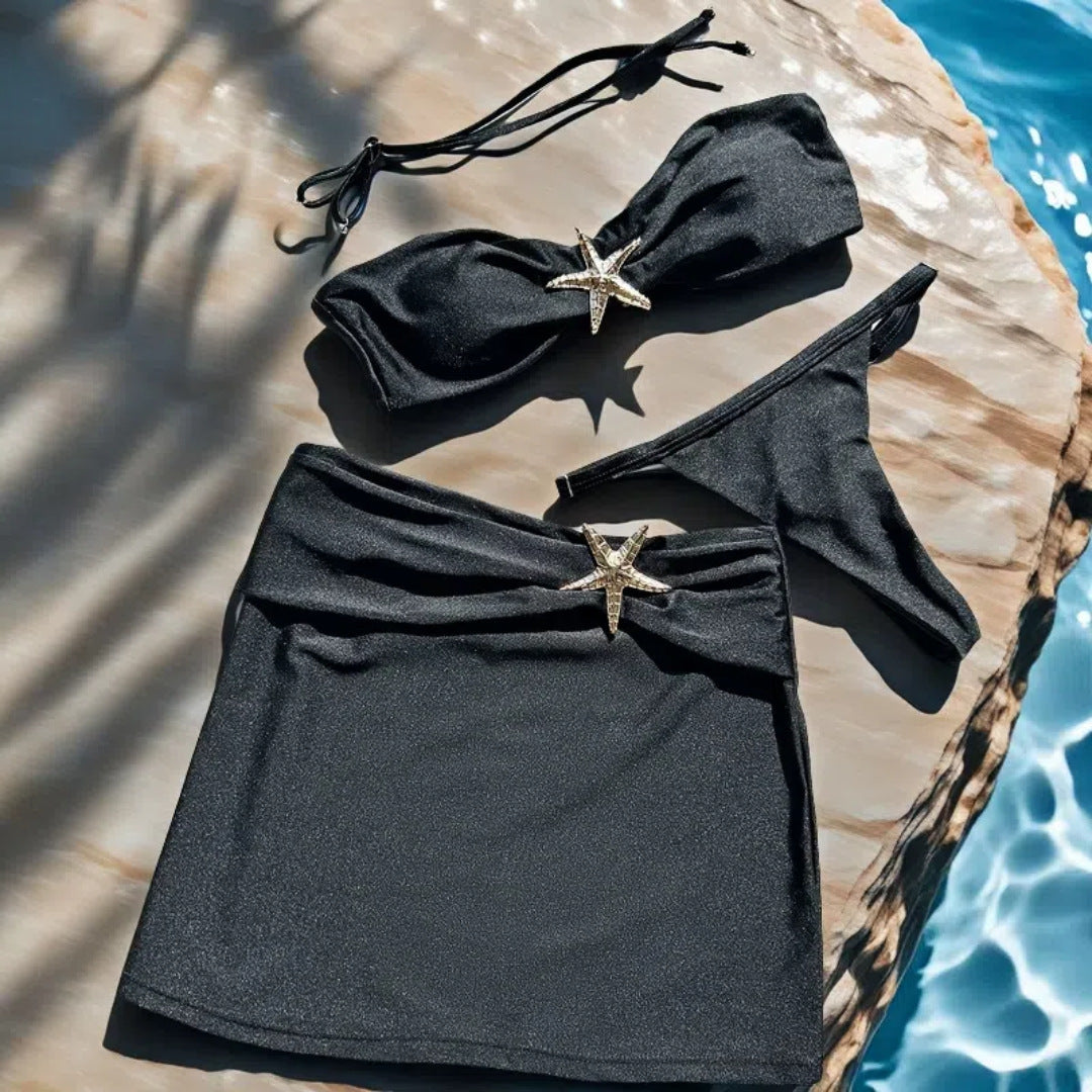Starfish Bikini Thong 3pcs Set