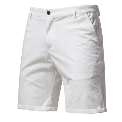Straight Casual Chino Shorts Slim Fit