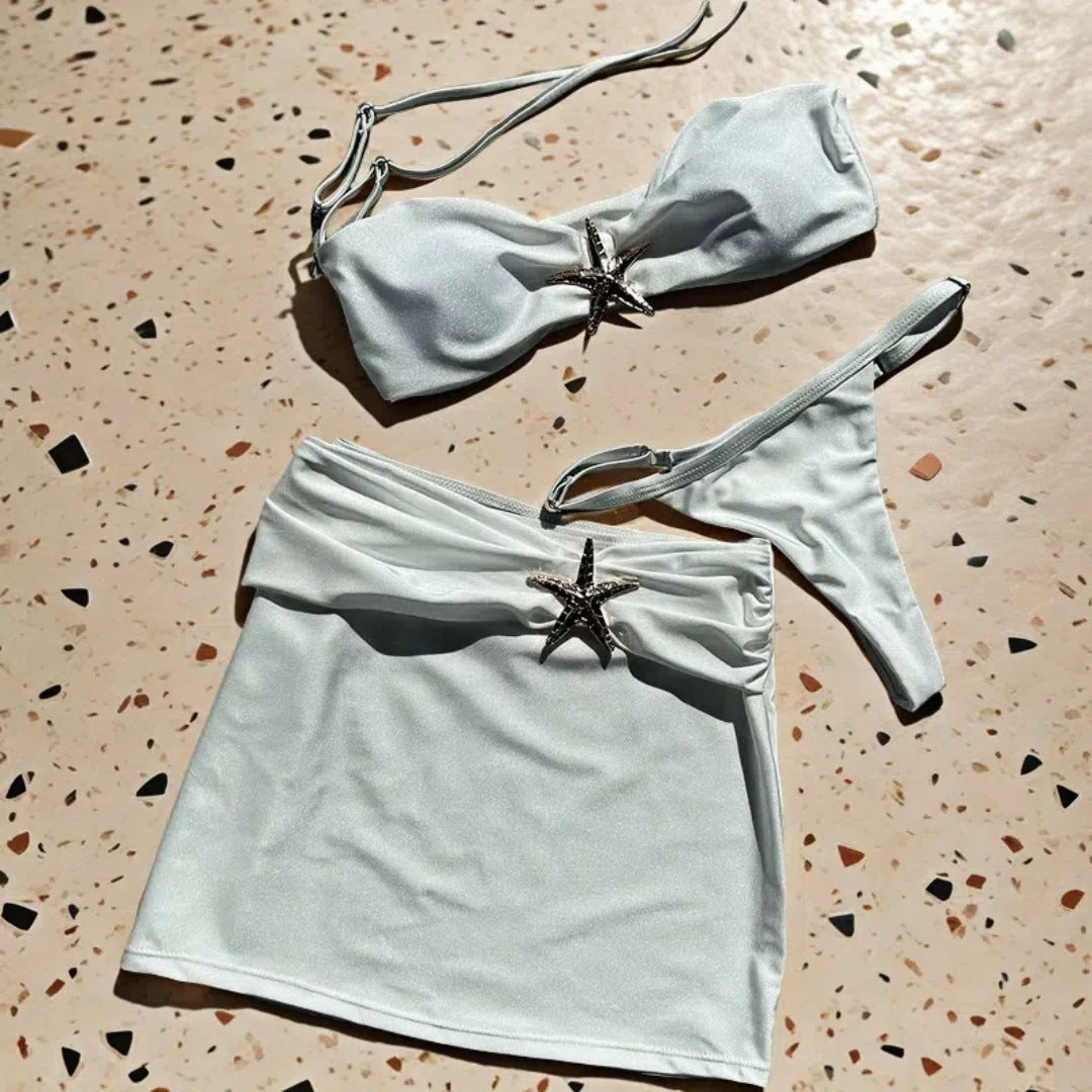 Starfish Bikini Thong 3pcs Set