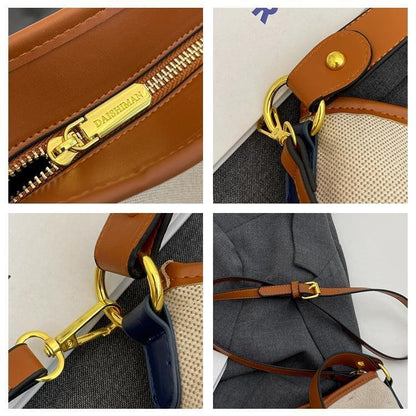 One Shoulder Crossbody Laptop Briefcase Bag