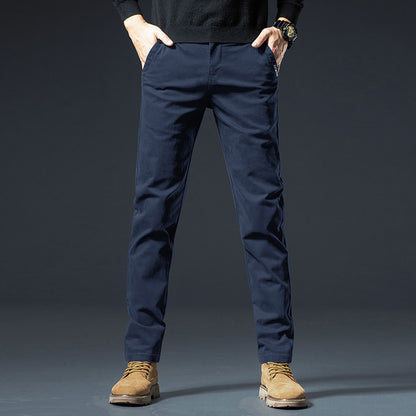 Straight Stretch Casual Pants