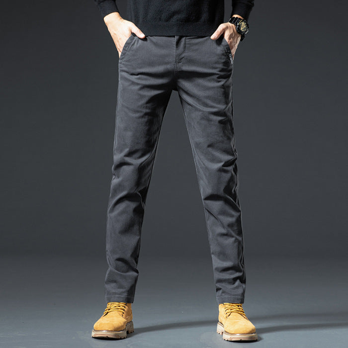 Straight Stretch Casual Pants