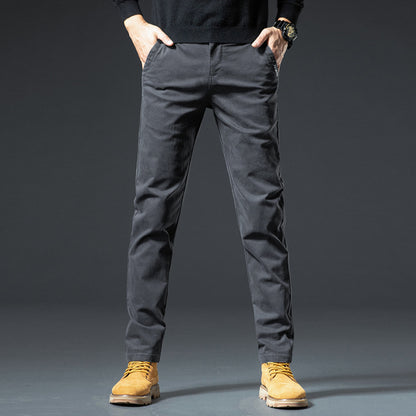 Straight Stretch Casual Pants