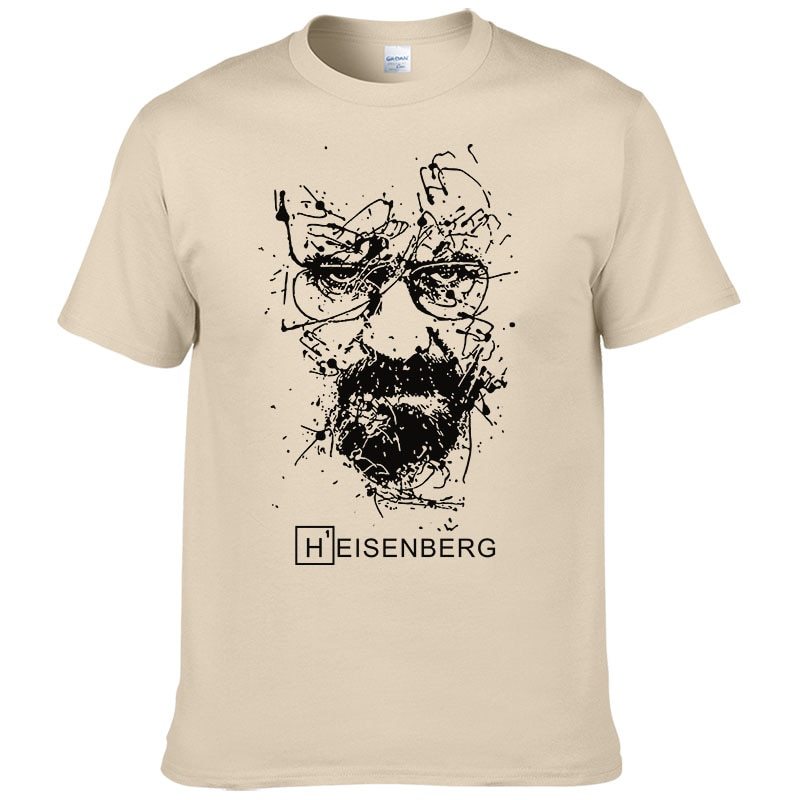 Printed Short-sleeved Men T-Shirt Heisenberg
