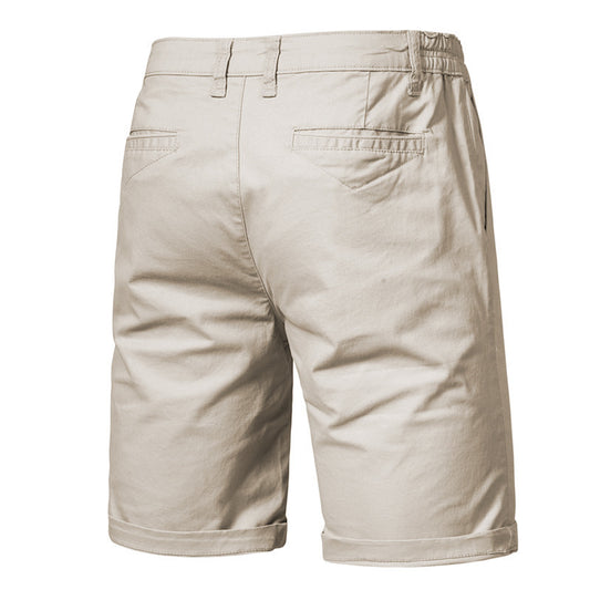 Straight Casual Chino Shorts Slim Fit