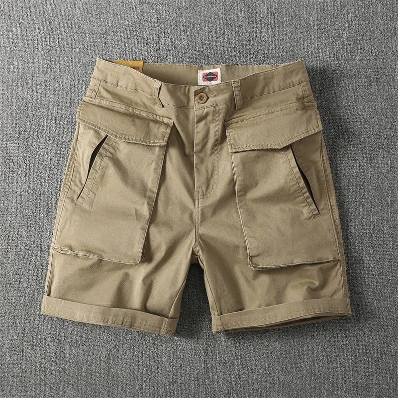 Cargo Shorts Multi-pocket Stretch Men Shorts