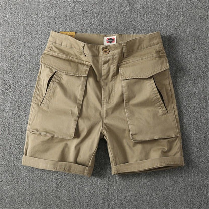 Cargo Shorts Multi-pocket Stretch Men Shorts