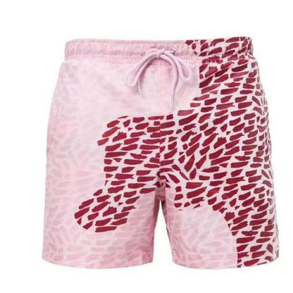 Magic Color Change Beach Swimming Shorts