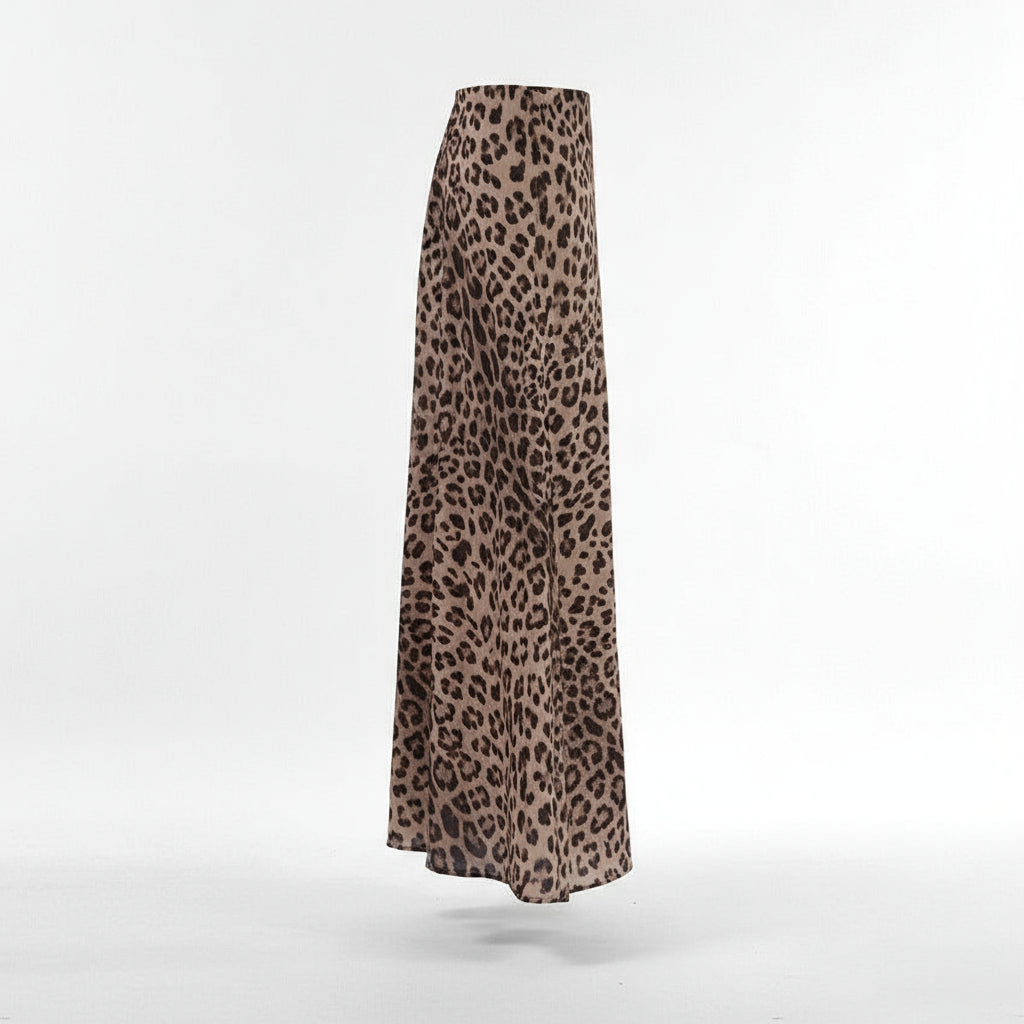 Leopard Print Mermaid Skirt