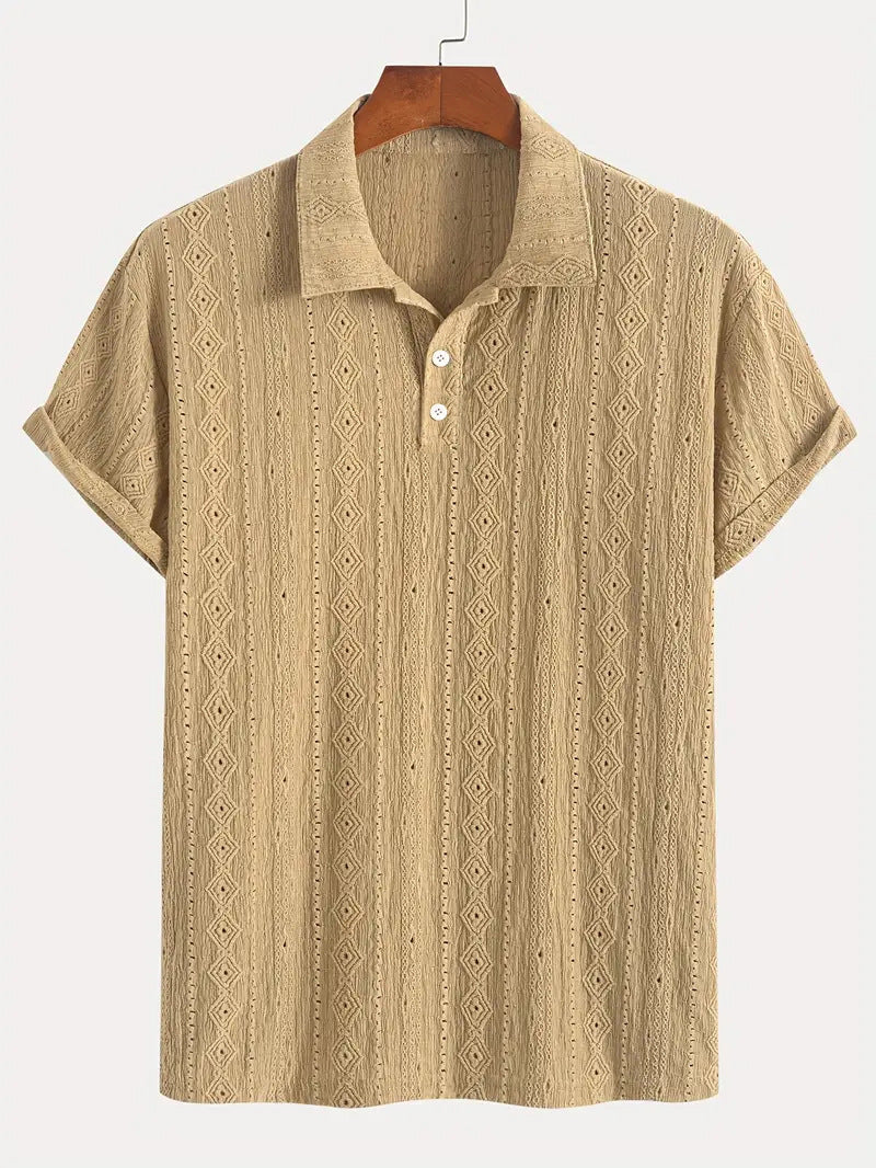 Breathable Hollow-out Lightweight Mens T-Shirt