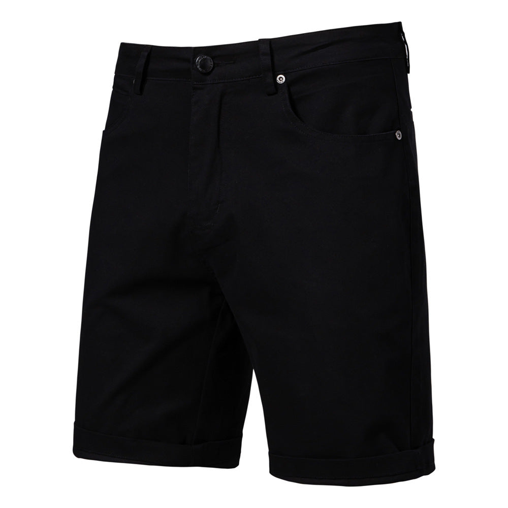 Straight Casual Chino Shorts Slim Fit