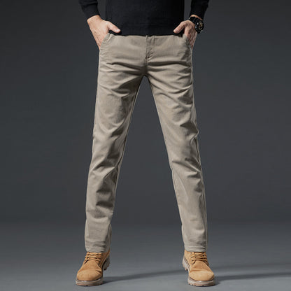Straight Stretch Casual Pants