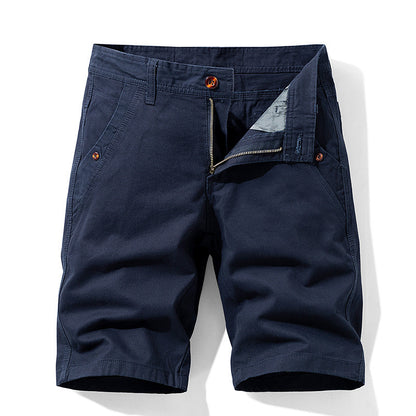 Pure Cotton Casual Overalls Men Shorts Pants