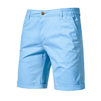 Straight Casual Chino Shorts Slim Fit