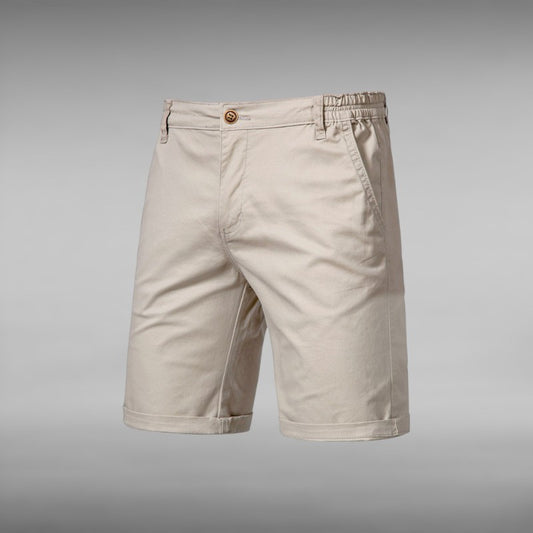 Straight Casual Chino Shorts Slim Fit
