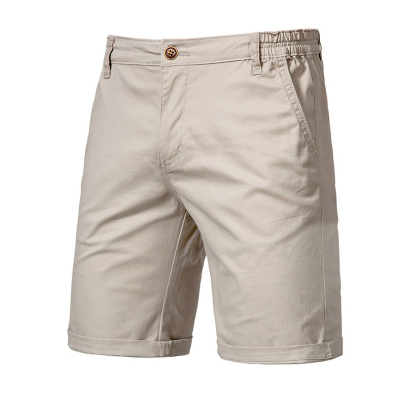 Straight Casual Chino Shorts Slim Fit