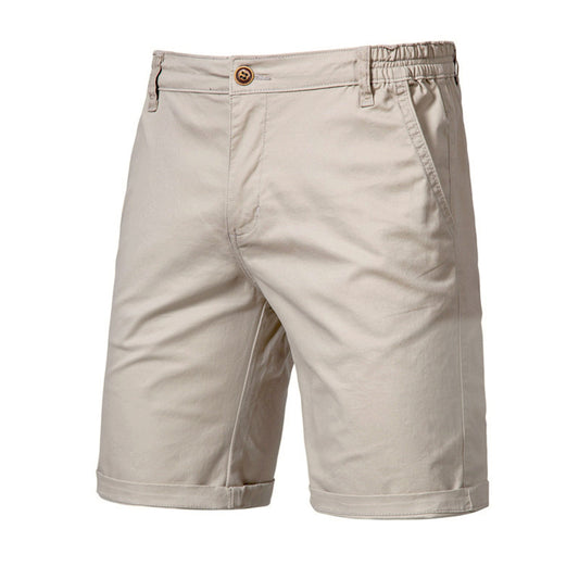 Straight Casual Chino Shorts Slim Fit