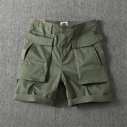 Cargo Shorts Multi-pocket Stretch Men Shorts