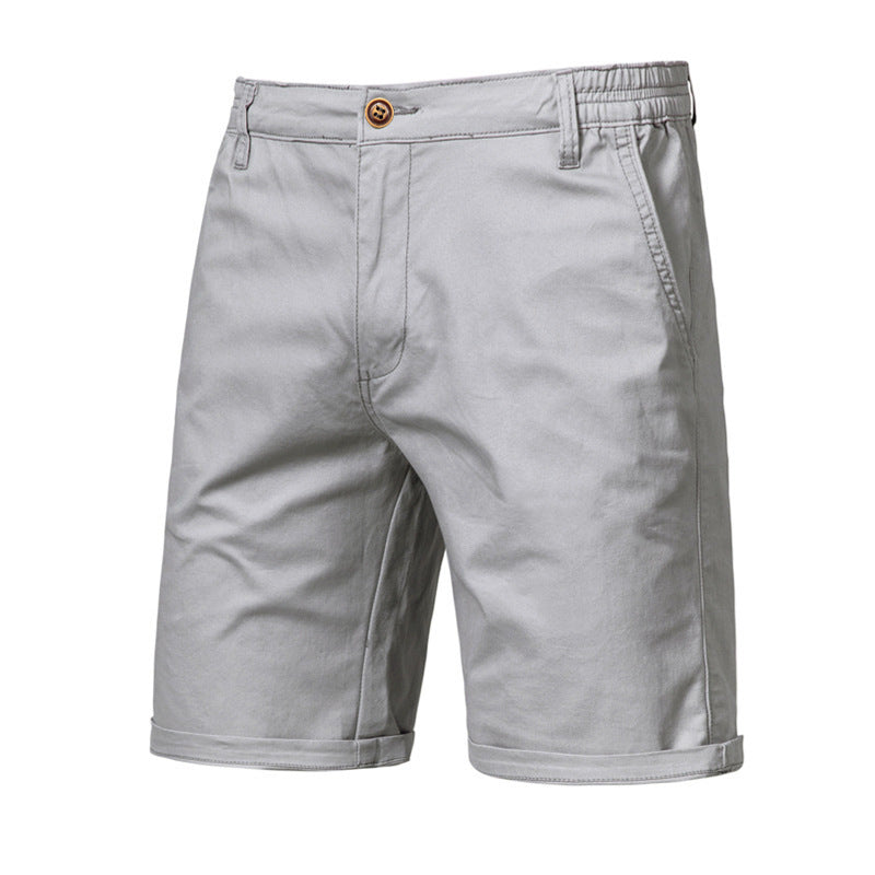Straight Casual Chino Shorts Slim Fit