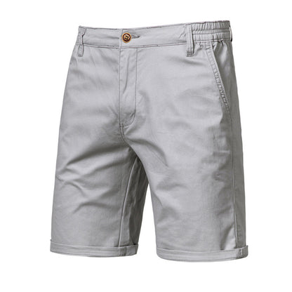 Straight Casual Chino Shorts Slim Fit