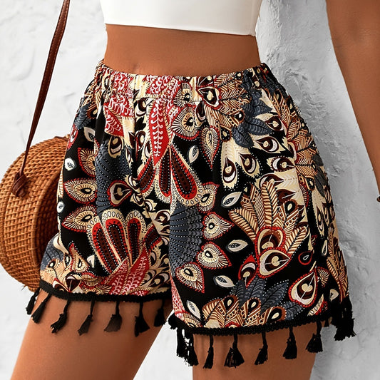 Women's Printed Casual Shorts