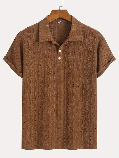 Breathable Hollow-out Lightweight Mens T-Shirt