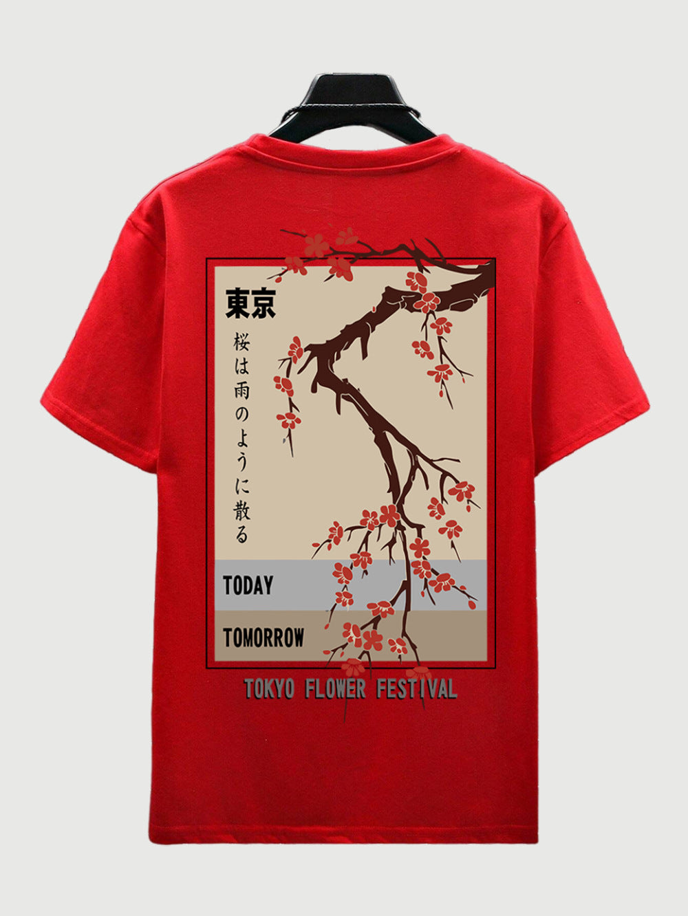 Today Tomorrow Tokyo Flower Festival Cotton T-Shirt