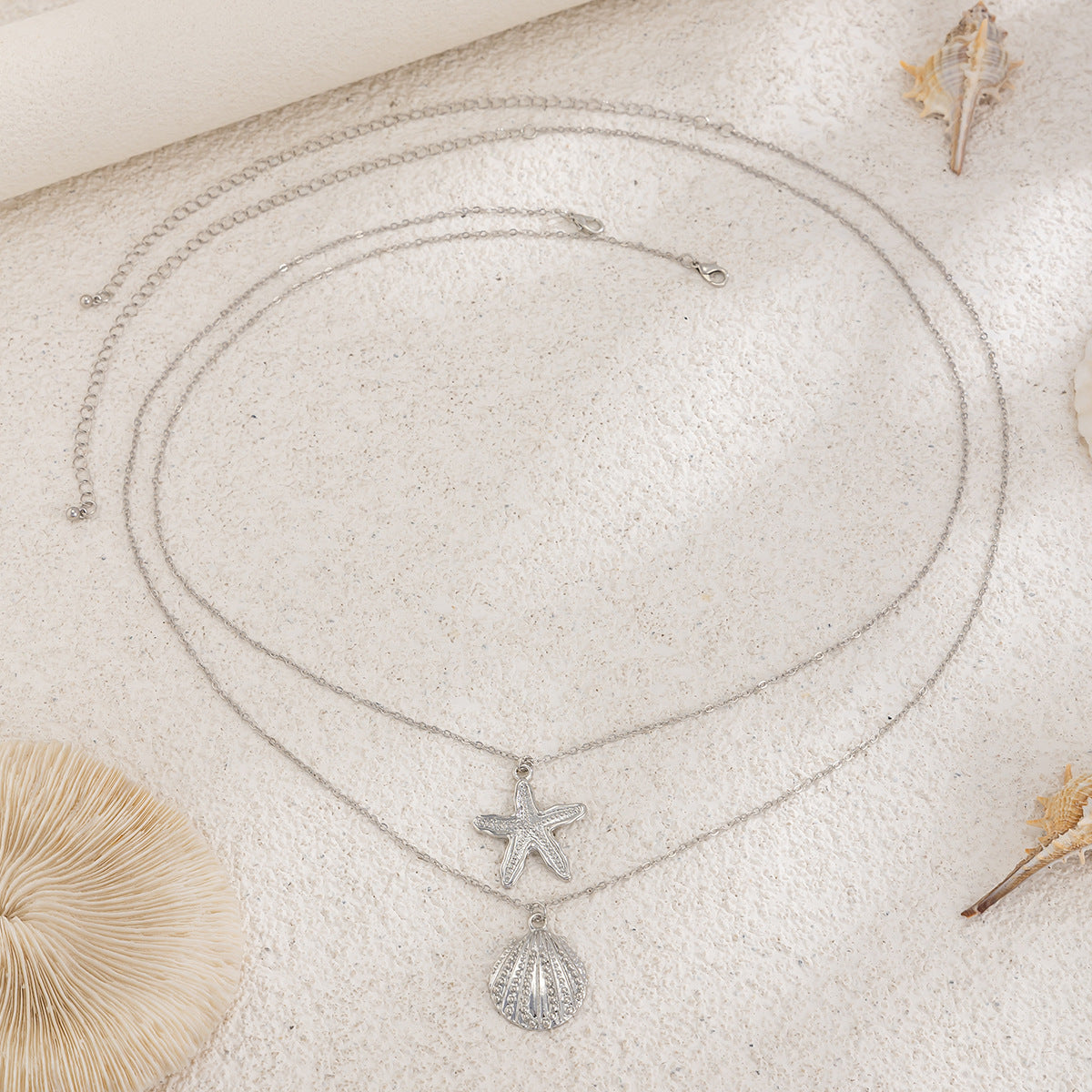 Starfish Shell Pendant Waist Chain