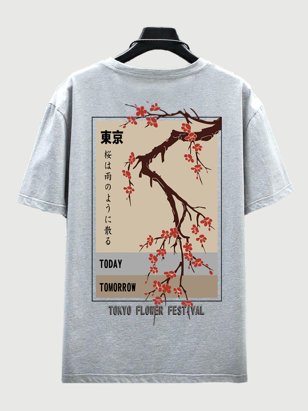 Today Tomorrow Tokyo Flower Festival Cotton T-Shirt