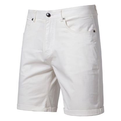 Straight Casual Chino Shorts Slim Fit