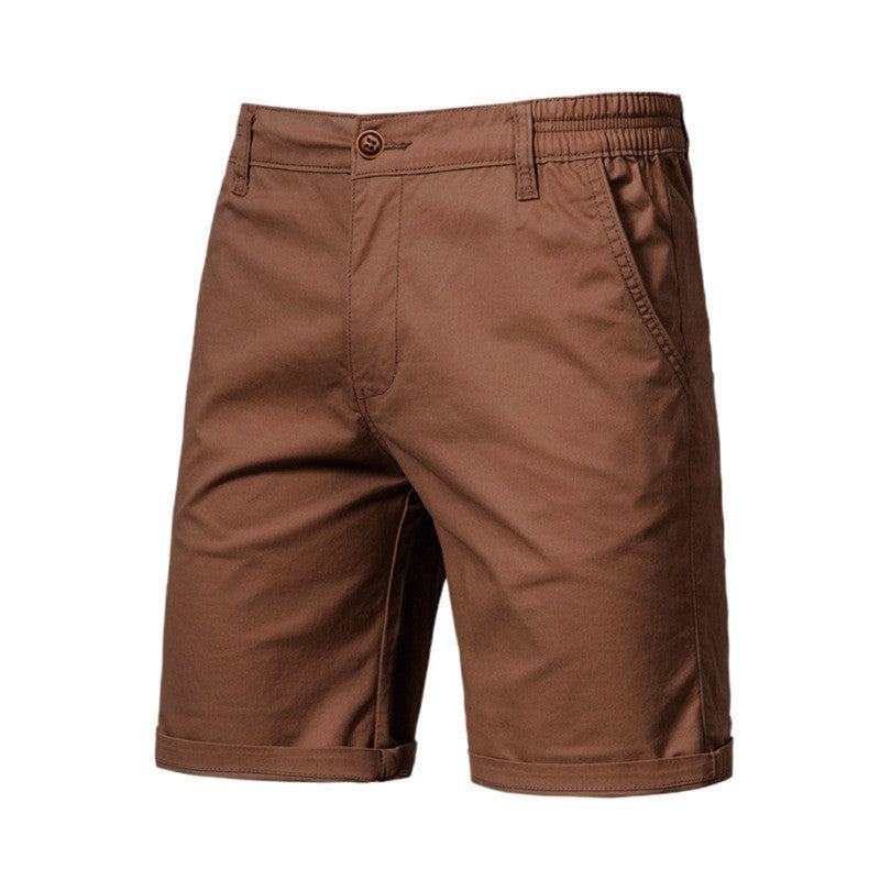 Straight Casual Chino Shorts Slim Fit