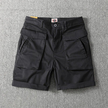 Cargo Shorts Multi-pocket Stretch Men Shorts