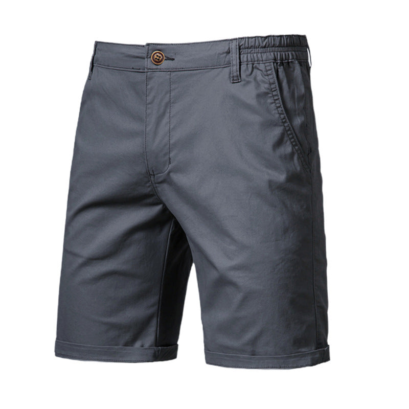Straight Casual Chino Shorts Slim Fit