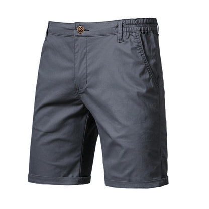 Straight Casual Chino Shorts Slim Fit
