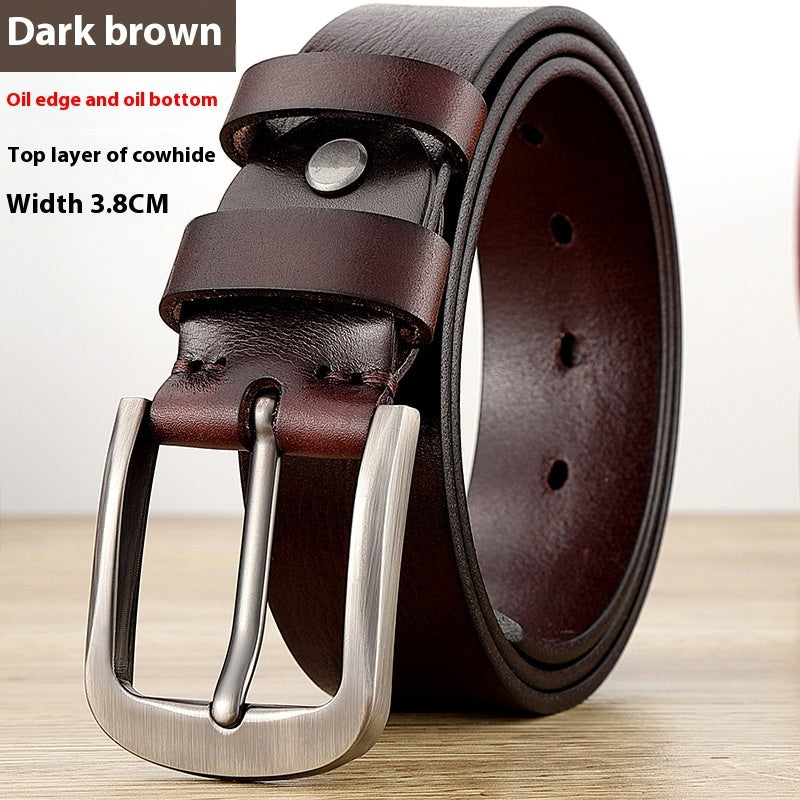 Genuine Leather Men Belt