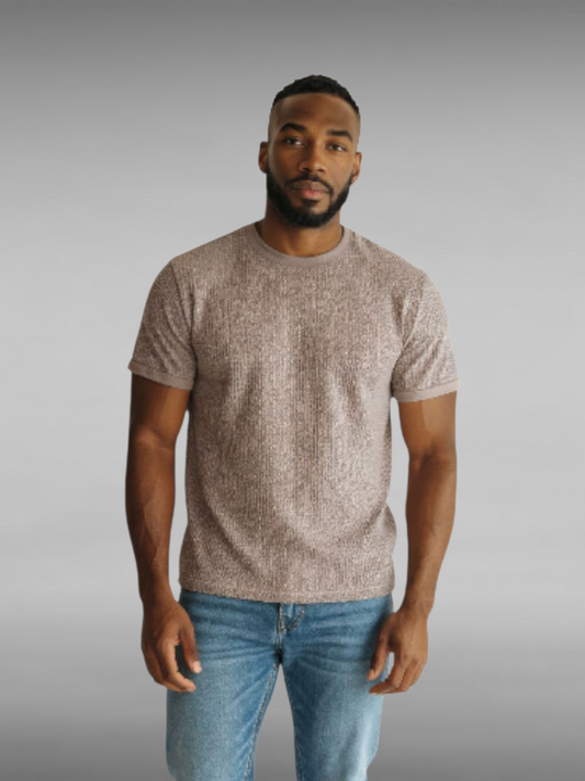 Solid Color Round Neck Basic Summer T-Shirt