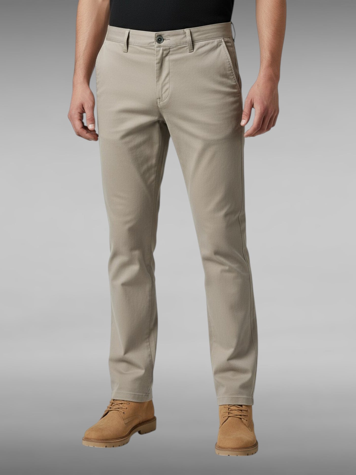 Straight Stretch Casual Pants